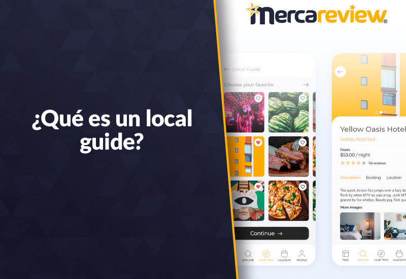 ¿Qué es un local guide?